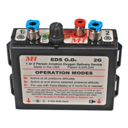 Zweiplatz Sauerstoffsystem EDS O2D2-2G