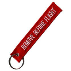 Keychain Remove before Flight