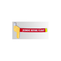 Boot Pitot Cover high visibility