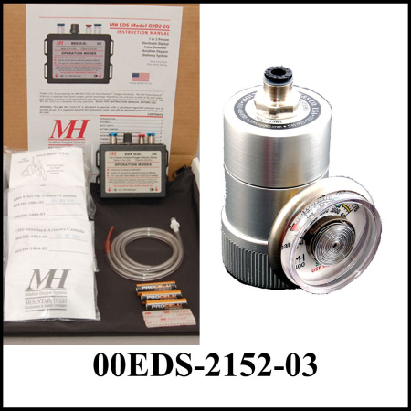 O2D2-2G EDS Zweiplatz Sauerstoffsystem mit Druckminderer DIN477