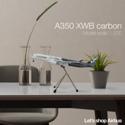 Airbus A350 Carbon 1:200-Modell