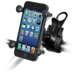 RAM EZ-Strap Rail Mount with Universal X-Grip Cell Phone Holder