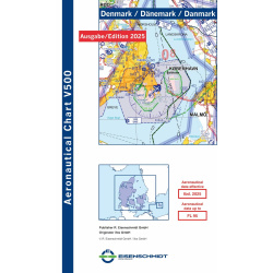 Danmark DFS Visual 500 VFR Chart