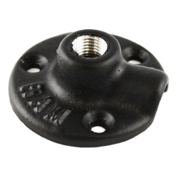 RAM 2.5" Round Base with 90 Degrees 1/4" NPT Hole