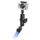 RAM Tele-Mount™ Telescoping Camera Pole Kit with Custom GoPro® Hero Adapter