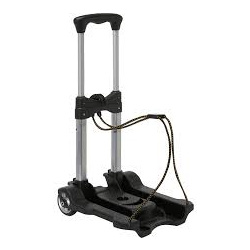 BrightLine Luggage Trolley - avec bras télescopique, pliable