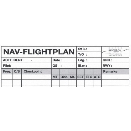 NAV-Flugplanformular SWISSPSA
