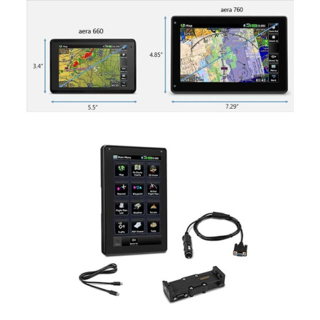 Garmin aera 760 7 Zoll Touchscreen Luftfahrt GPS