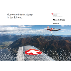 Flugwetterinformation in der Schweiz