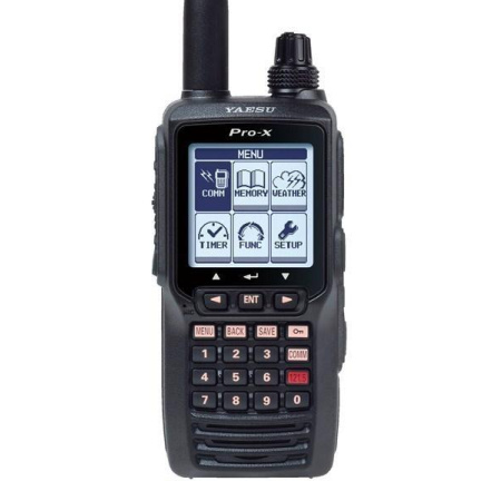 Yaesu FTA-550L VHF Flugfunkgerät schwarz