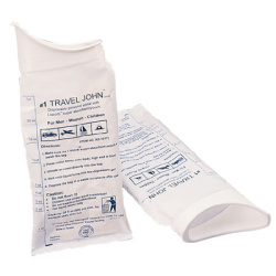 TRAVEL JOHN Wegwerf Urinal 3 Stück