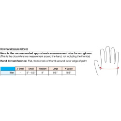 Touchscreen compatible NOMEX Flight Gloves black S