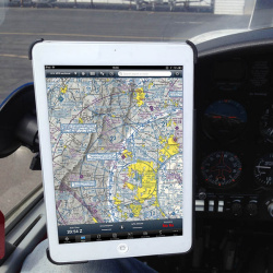 Support MyGoFlight Sport Flex ventouse cockpit