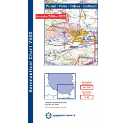 Poland Southeast Visual 500 Chart VFR