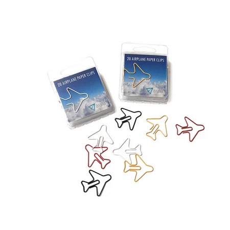 Airplane Paper Clips