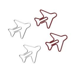 Airplane Paper Clips