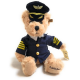 Airline Pilot Stuffed Bear
