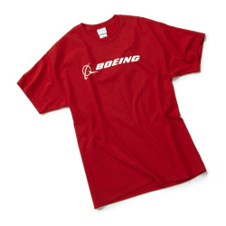 T-Shirt Signature du logo Boeing rouge S