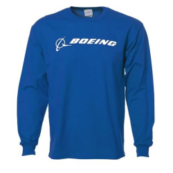 Boeing Logo Signature Long-Sleeve T-Shirt