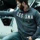 Cessna Strickjacke mit Reissverschluss L