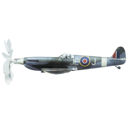 Royal Air Force Spitfire aerial view keyring 
