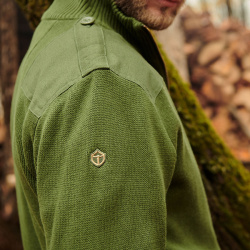 Canada Field Patch Cardigin Olive S