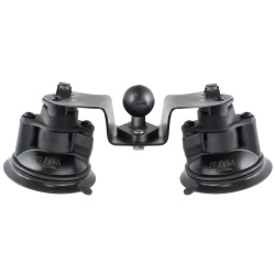 RAM Twist Lock Dubble Suction Cup Mount with Custom...