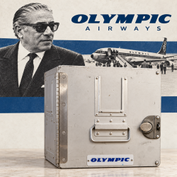 Original Olympic Airways Galley Box