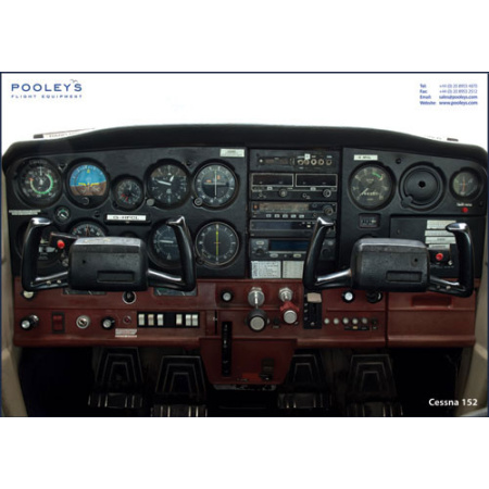 Cockpit Poster Cessna 152