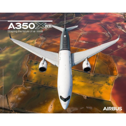 A350 XWB poster front view