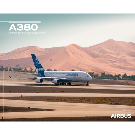 A380 Poster Bodenaufnahme