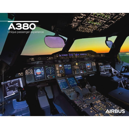 A380 Poster Cockpit