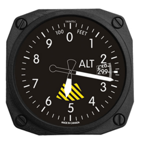 Cockpit Instrumente Magnet Altitude