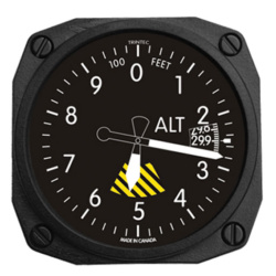 Cockpit Instrumente Magnet Altitude