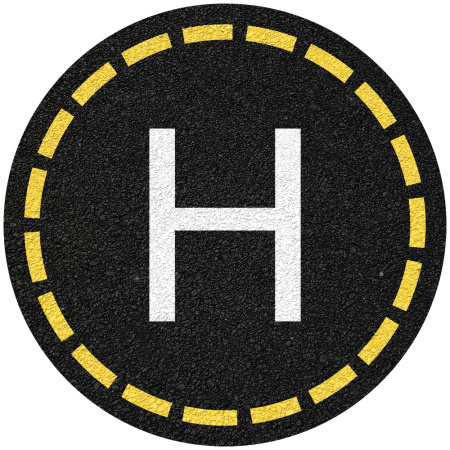 Mouse pad Helipad