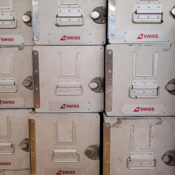 SWISS Air flight boxes