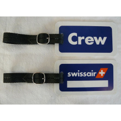 SWISSAIR Crew Label