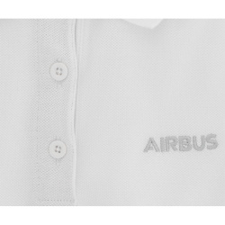 Airbus Polo blanc homme en coton bio