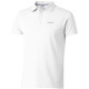 Airbus mens white organic cotton polo shirt S