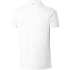 Airbus mens white organic cotton polo shirt S