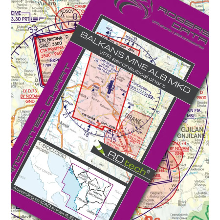 Balkans VFR ICAO Chart Rogers Data