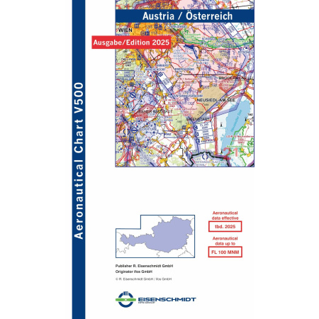 Austria Visual 500 Chart VFR