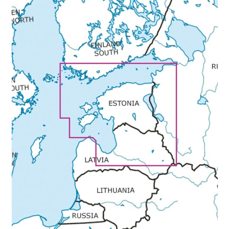 Estland VFR Karte Rogers Data
