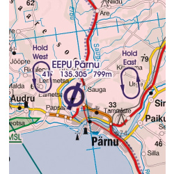 Estland VFR Karte Rogers Data