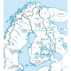 Finlande Centre VFR Carte OACI