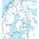 Finlande South VFR ICAO Chart Rogers Data