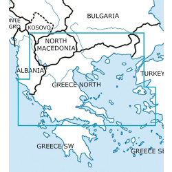 Greece North VFR ICAO Chart Rogers Data