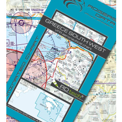 Greece South West VFR ICAO Chart Rogers Data