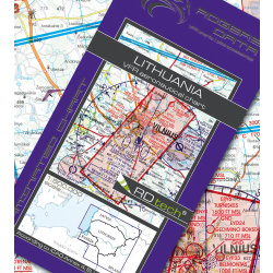 Litauen VFR Karte Rogers Data