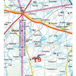 Lithuania VFR ICAO Chart Rogers Data